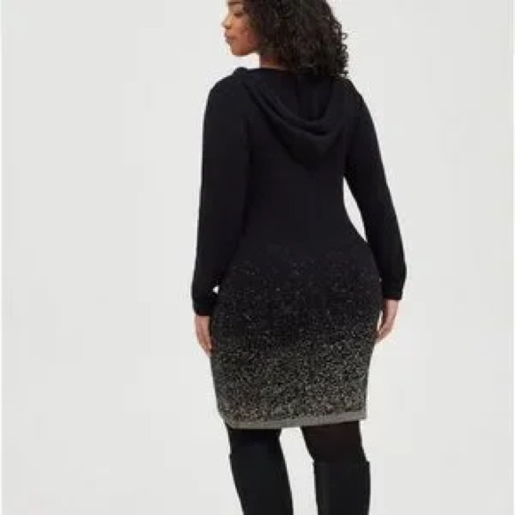 TORRID HOODIE SWEATER DRESS SIZE 2 🖤✨ - Picture 3 of 7